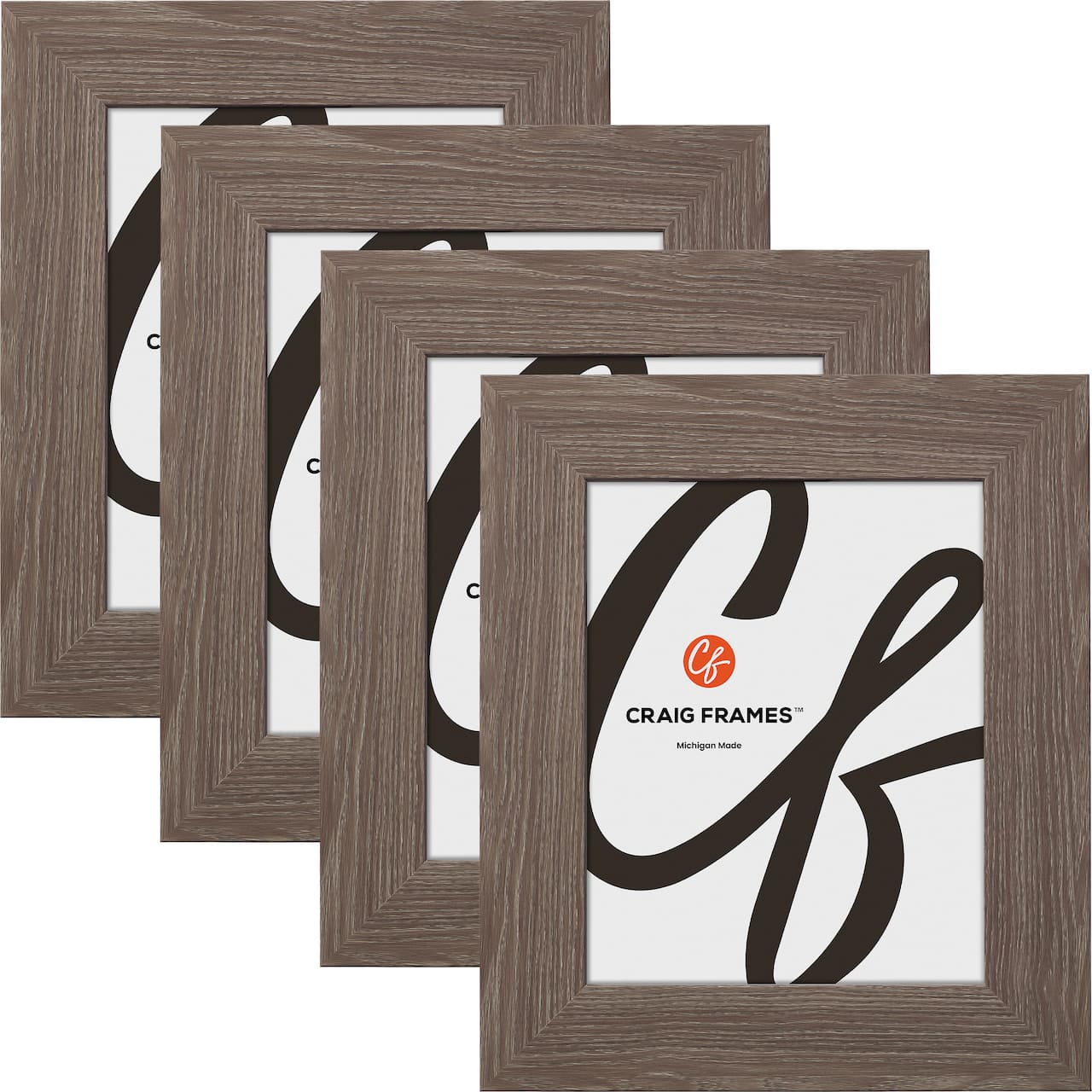 4 Pack: Craig Frames American Barn Farmhouse Gray Picture Frame